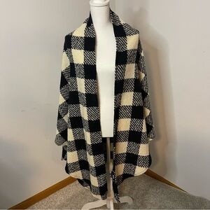 Anthropologie Maeve Fringe Wrap